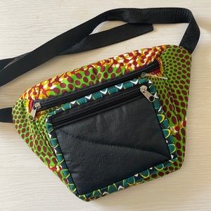 African Print Fanny Pack NWOT